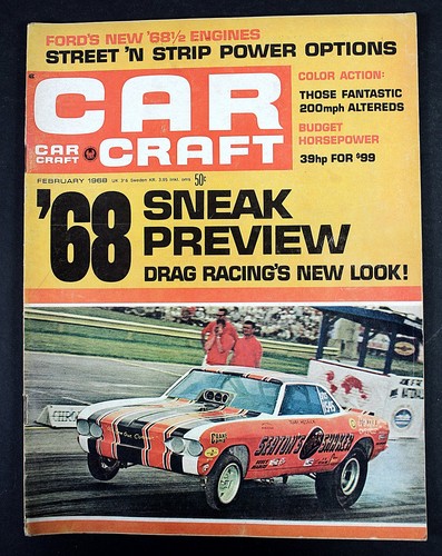 Car craft february 1968 - car,