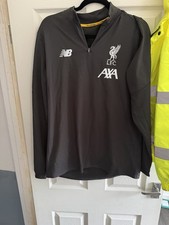 Liverpool New Balance 2019/2020 Black Training Shirt Size XL Excellent Condition