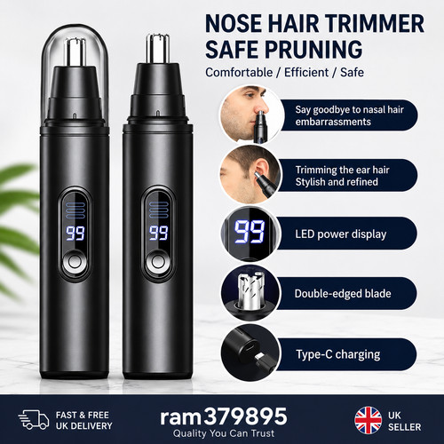Digital nose hair trimmer - nose,