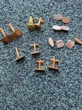 Job Lot Mens Cufflinks X 6 Pairs