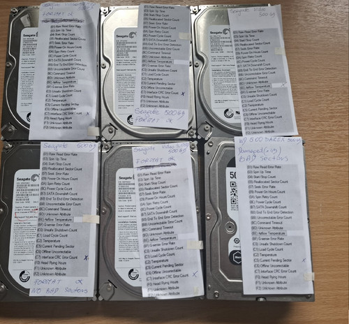 500gb internal hdd - 6x,