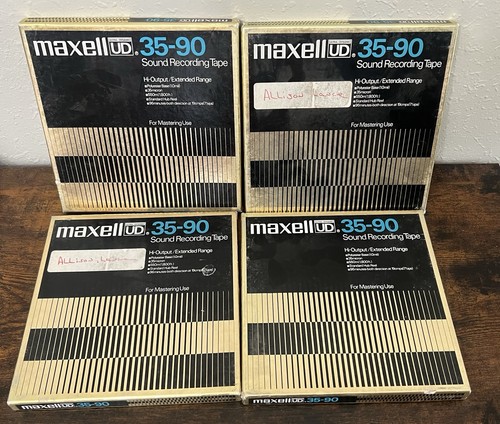 Vintage maxell 90 - 35-90, reel
