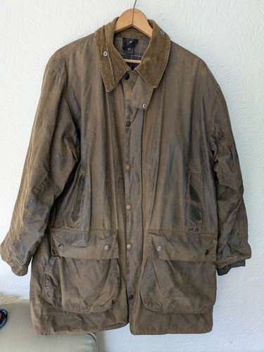 Men vintage barbour waxed - vintage,