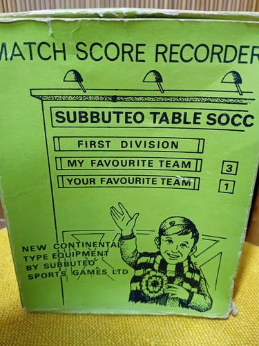 Vintage boxed subbuteo set - vintage,