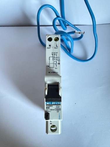 Proteus rcbo single - rcbo, module