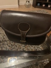 A Leather Cartridge Bag Unbranded Thick Smooth Brown Leather Brand New 