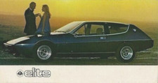 Lotus Elite 1975-78 UK Market Foldout Sales Brochure 501 502 503 504
