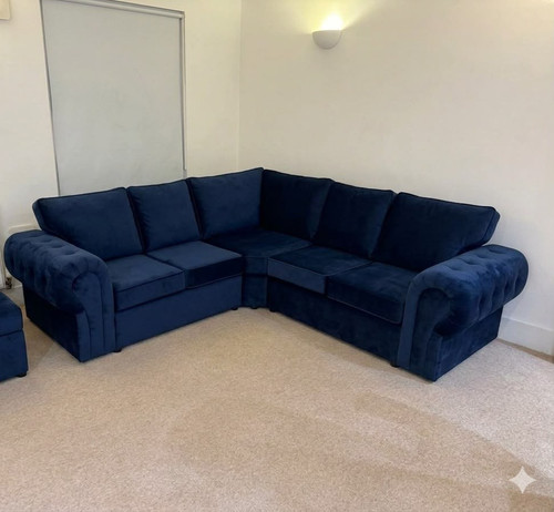 Seater verona sofa navy blue - verona,