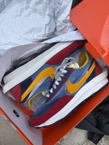 Nike waffle sacai varsity - waffle, x