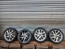 MAZDA 5 ALLOY WHEELS SET OF 4 SIZE 205/50/17 6 1/2JX17 9965296570 MARKS