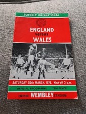 England V Wales 20/03/1976