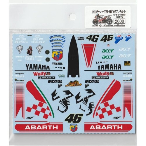 Decals for beemax abarth - 1/12,