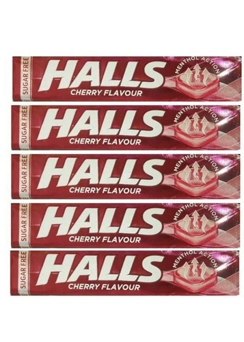Halls sugar free - sugar, cherry