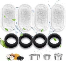 Pet Dog Cat Water Fountain Filters Flower Dispenser Replacement Filter Carbon UK