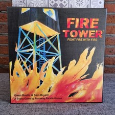 Fire Tower: Fight Fire with Fire - Board Game - 100% Complete and Unused