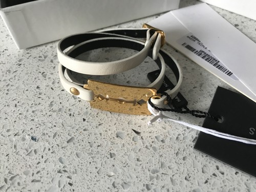 Alexander mcqueen gold razor - gold,