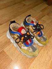 versace Chain reaction leather