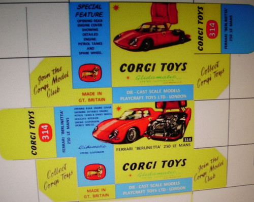 Corgi ferrari berlinetta - ,