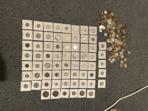 Huge world coin collection - huge,