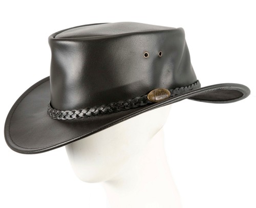 Black jacaru leather - jacaru,
