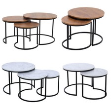 Modern Tables Nesting of 3pc