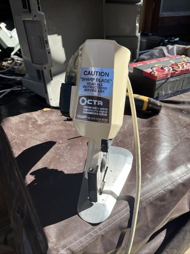Octa electric cloth cutter - cloth, 4"