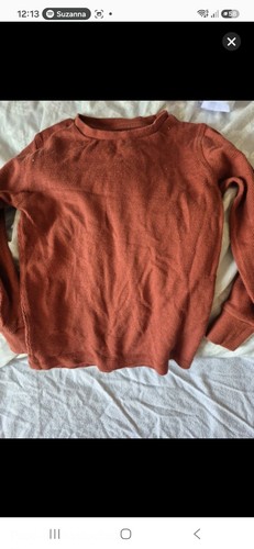 Next boys rust knit crew - rust,