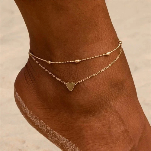 925 sterling silver anklet - 925,