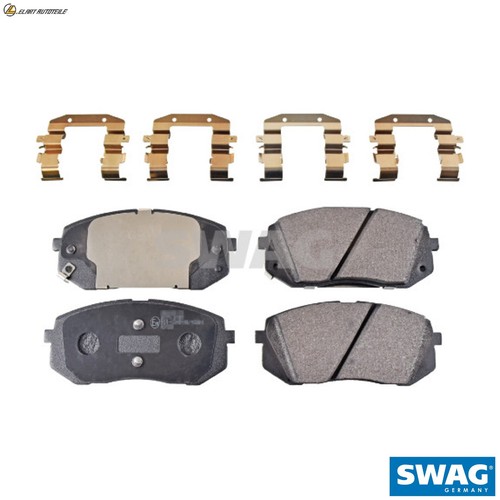 Brake pad set - pad,