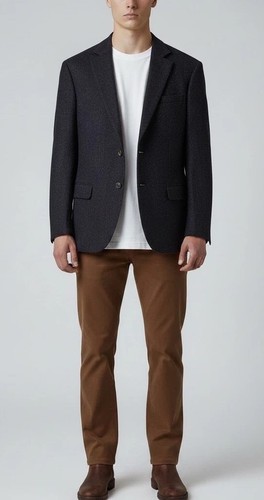 Jack wills tweed blazer jacket - wills,