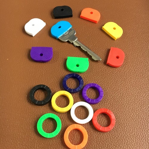 Rubber key caps coloured - 10,