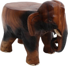 Wooden Elephant Stool,Cute