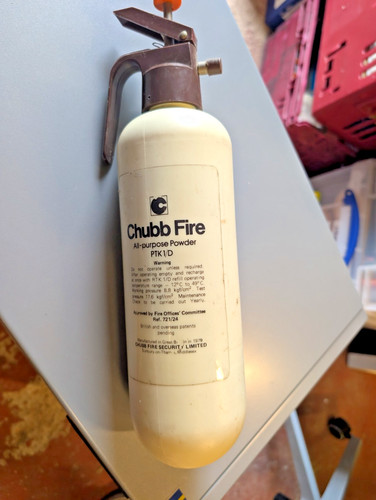 Vintage chubb fire - vintage,