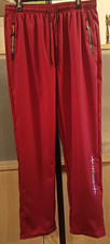Mens Red/Plum Fashion Silky