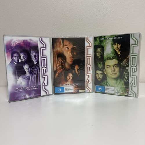 Sliders dvd lot seasons - sliders, 1-4