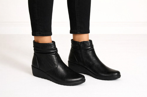 Womens cushion walk ankle - ankle, boot