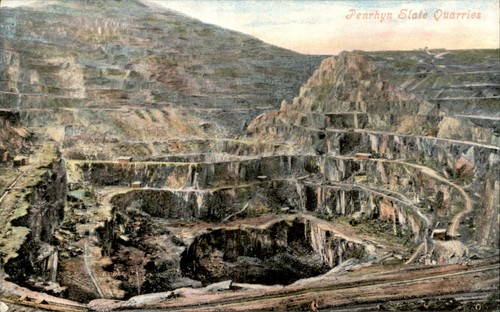 Slate quarries penrhyn - slate,
