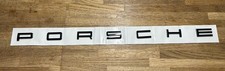 PORSCHE Gloss Black 525MM Letter Rear Badge 911 Cayman Boxster Macan Cayenne 718
