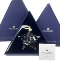 Swarovski Large Crystal Star Snowflake Christmas  Annual Edition  Ornament  2021