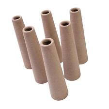 6x Paper Spool Yarn Cone Tube