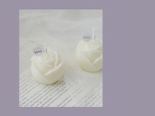 Handmade Rose Shaped Candles