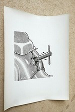 ZUNDAPP WERKFOTO BELLA 200cc SCOOTER WORKS PRESS PHOTO R 200/8, R 200/Z2 c.1958