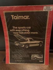 TVR Original Advert Vintage Taimar M Series