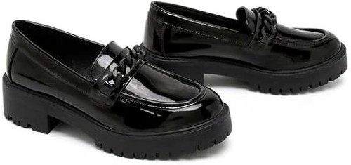 Girls black patent - girls, school