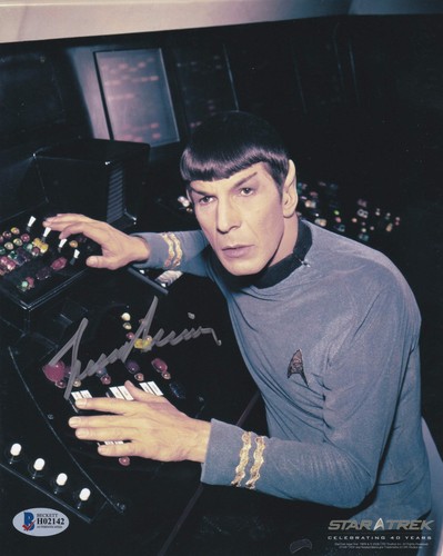 Leonard nimoy signed - signed, in