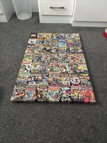 Marvel retro superhero comic