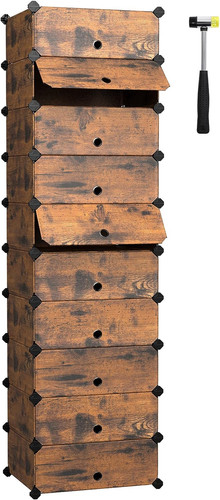 Interlocking shoe rack - interlocking,