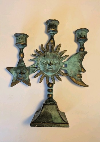 Vintage sun moon - &, celestial