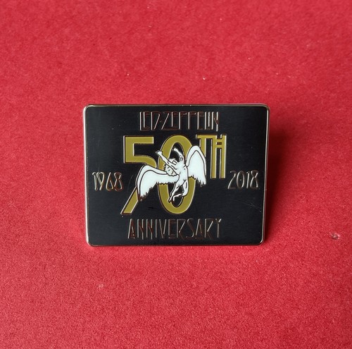 Led zeppelin anniversary pin - led,