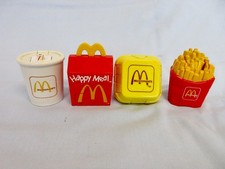 McDonalds Happy Meal Changeable / Transformers x 4 From 1990